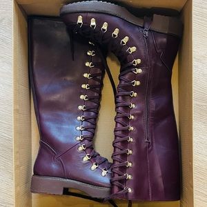 FitFlop - SKANDI Leather Knee-High Boots